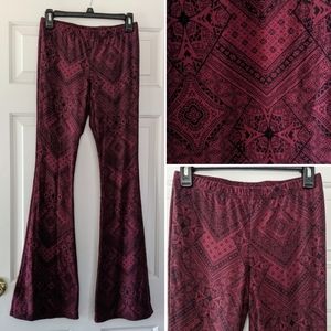 NO Boundaries Bell Bottom Flare Stretch Pants